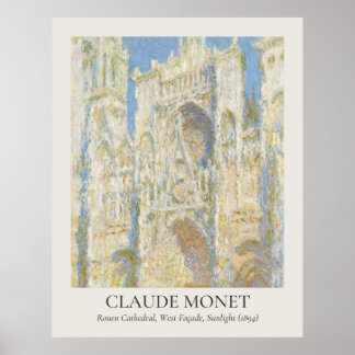 Claude Monet Vintag Wall Art 11x14 Verhältnis Poster