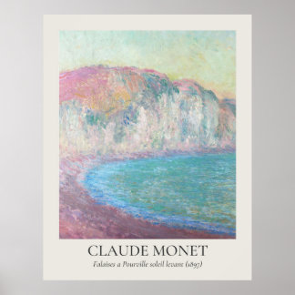 Claude Monet Vintag Wall Art 11x14 Verhältnis Poster