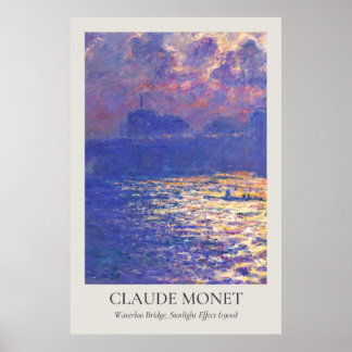 Claude Monet Vintag Wall Art 2x3 Verhältnis Poster