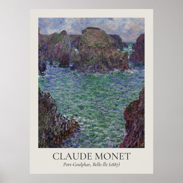 Claude Monet Vintag Wall Art 3x4 Verhältnis Poster (Vorne)
