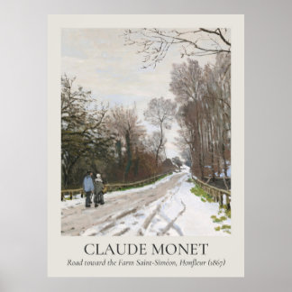 Claude Monet Vintag Wall Art 3x4 Verhältnis Poster