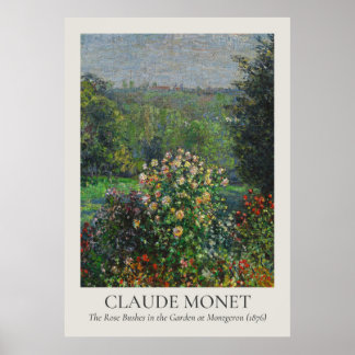 Claude Monet Vintag Wall Art ISO Verhältnis Poster