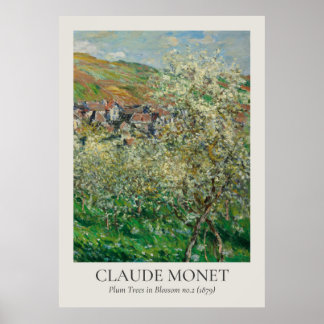 Claude Monet Vintag Wall Art ISO Verhältnis Poster