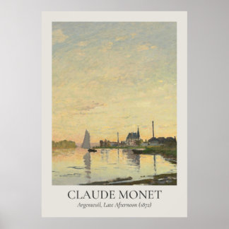 Claude Monet Vintag Wall Art ISO Verhältnis Poster