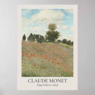 Claude Monet Vintag Wall Art ISO Verhältnis Poster