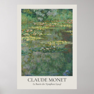 Claude Monet Vintag Wall Art ISO Verhältnis Poster