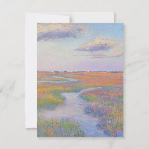 Claude Monet Vintage-Postkarte Postkarte