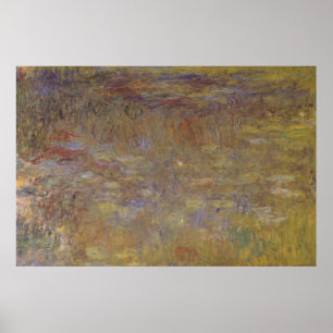 Claude Monet Wasser-Lilie Teich Poster
