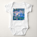 Claude Monet - Wasser-Lilien 1919 Baby Strampler<br><div class="desc">Claude Monet - Wasser-Lilien 1919. Berühmte Kunstmalerei.</div>