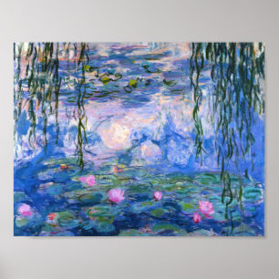 Claude Monet-Wasser-Lilien 1919 Poster