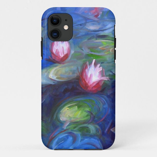 Claude Monet: Wasser-Lilien 2 Case-Mate iPhone Hülle (Rückseite)
