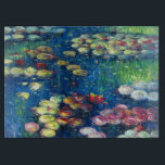 Claude Monet: Wasser-Lilien 3 Schneidebrett<br><div class="desc">Ein reizend klassisches Glasschneidenbrett,  welches die schönen Wasserlilien,  gemalt vom französischen Impressionistmaler Claude Monet kennzeichnet.</div>