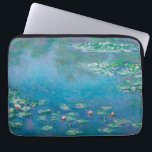 Claude Monet. Wasser Lilien. Französischer Impress Laptopschutzhülle<br><div class="desc">Claude Monet "Water Lilies" Laptop-Ärmel.</div>