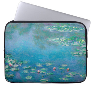 Claude Monet. Wasser Lilien. Französischer Impress Laptopschutzhülle