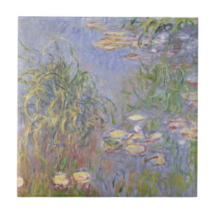 Claude Monet   Wasser-Lilien, Gruppe des Grases Fliese
