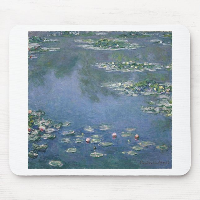 Claude Monet - Wasser-Lilien - Ryerson 1906 Mousepad (Vorne)