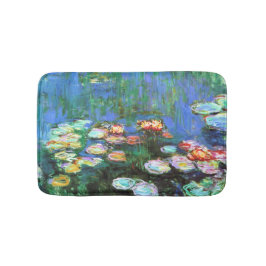 Claude Monet-Wasser-Lilien-Teich Badematte