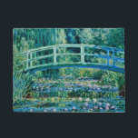 Claude Monet - Wasserläufer und Japanische Brücke Fußmatte<br><div class="desc">Claude Monet - Wasserläufer und Japanische Brücke</div>