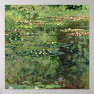 Claude Monet   WASSERLILIE Poster