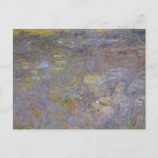 Claude Monet | WASSERLILIE Postkarte (Vorderseite)