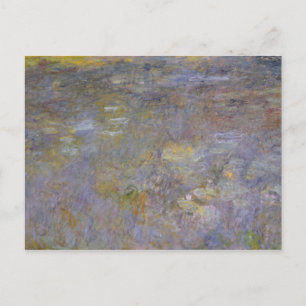 Claude Monet   WASSERLILIE Postkarte