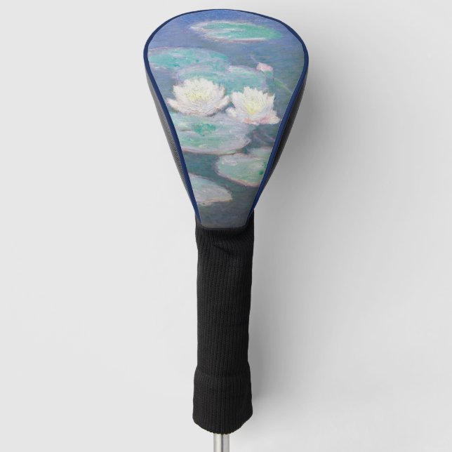Claude Monet - Wasserlilien, Abend-Effekt Golf Headcover (Vorderseite)