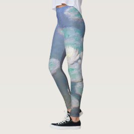 Claude Monet - Wasserlilien, Abend-Effekt Leggings