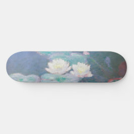 Claude Monet - Wasserlilien, Abend-Effekt Skateboard