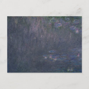 Claude Monet Wasserlilien: Baumreflektionen Postkarte