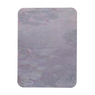 Claude Monet   Wasserlilien in hellen Farben Magnet