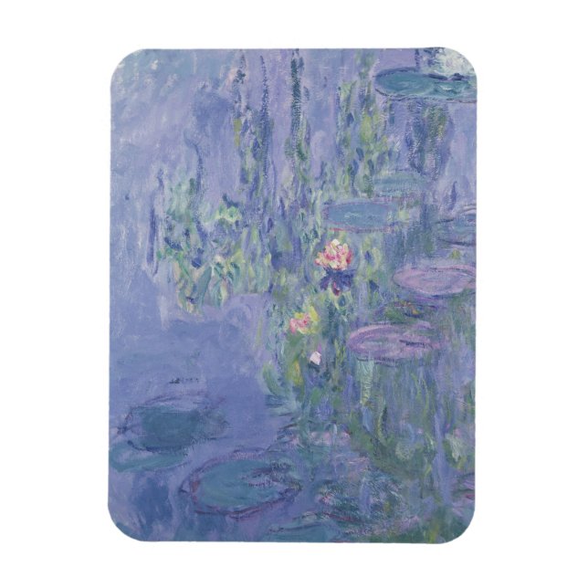 Claude Monet | WASSERLILIEN Magnet (Vertikal)