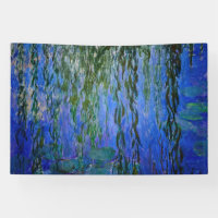 Claude Monet - Wasserlilien mit weinender Weide