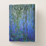 Claude Monet - Wasserlilien mit weinender Weide Bewerbungsmappe<br><div class="desc">Wasserhähne mit weinenden Weidenzweigen / Nympheas avec rameaux de saule von Claude Monet in den Jahren 1916-1919</div>