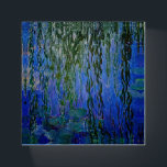 Claude Monet - Wasserlilien mit weinender Weide Briefbeschwerer<br><div class="desc">Wasserhähne mit weinenden Weidenzweigen / Nympheas avec rameaux de saule von Claude Monet in den Jahren 1916-1919</div>