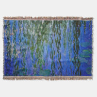 Claude Monet - Wasserlilien mit weinender Weide