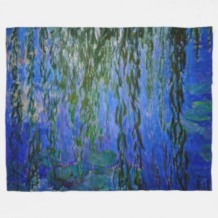 Claude Monet - Wasserlilien mit weinender Weide Fleecedecke
