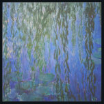 Claude Monet - Wasserlilien mit weinender Weide Galerieleinwand<br><div class="desc">Wasserhähne mit weinenden Weidenzweigen / Nympheas avec rameaux de saule von Claude Monet in den Jahren 1916-1919</div>