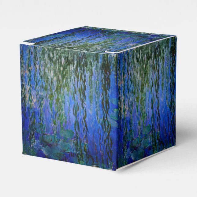 Claude Monet - Wasserlilien mit weinender Weide Geschenkschachtel (Vorderseite)