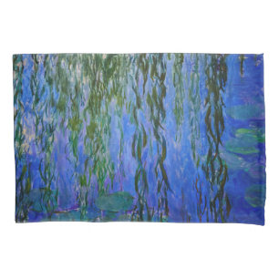 Claude Monet - Wasserlilien mit weinender Weide Kissenbezug
