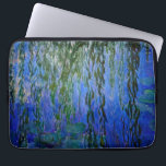 Claude Monet - Wasserlilien mit weinender Weide Laptopschutzhülle<br><div class="desc">Wasserhähne mit weinenden Weidenzweigen / Nympheas avec rameaux de saule von Claude Monet in den Jahren 1916-1919</div>
