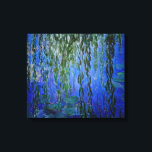 Claude Monet - Wasserlilien mit weinender Weide Leinwanddruck<br><div class="desc">Wasserhähne mit weinenden Weidenzweigen / Nympheas avec rameaux de saule von Claude Monet in den Jahren 1916-1919</div>