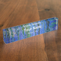 Claude Monet - Wasserlilien mit weinender Weide