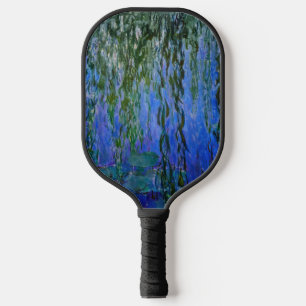 Claude Monet - Wasserlilien mit weinender Weide Pickleball Schläger