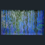 Claude Monet - Wasserlilien mit weinender Weide Platzkartenhalter<br><div class="desc">Wasserhähne mit weinenden Weidenzweigen / Nympheas avec rameaux de saule von Claude Monet in den Jahren 1916-1919</div>