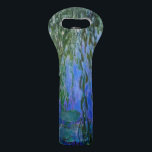Claude Monet - Wasserlilien mit weinender Weide Weintasche<br><div class="desc">Wasserhähne mit weinenden Weidenzweigen / Nympheas avec rameaux de saule von Claude Monet in den Jahren 1916-1919</div>