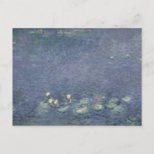 Claude Monet   Wasserlilien: Morgen, 1914-18 Postkarte