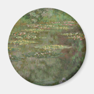 Claude Monet Wasserlilien oder Wasserläuferteic Magnet