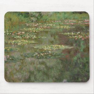 Claude Monet Wasserlilien oder Wasserlililiensee Mousepad