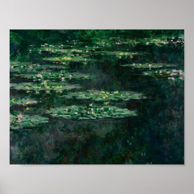Claude Monet - Wasserlilien Poster (Vorne)