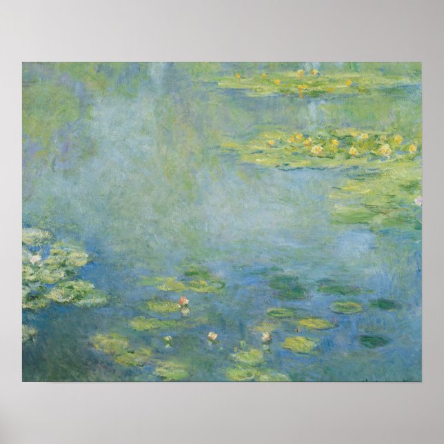 Claude Monet - Wasserlilien Poster (Vorne)